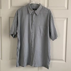 Alfani  Short Sleeved Button Down